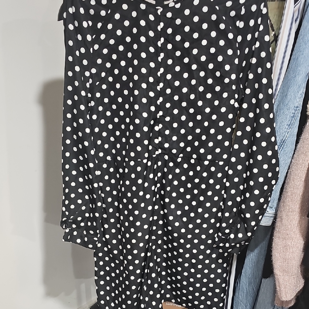 Black Polka Dot Dress